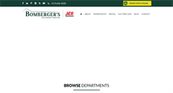 Desktop Screenshot of bombergers.com